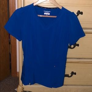 HeartSoul Love Always scrub set - royal blue